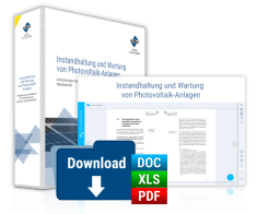 Handbuch Instandhaltung und Wartung von Photovoltaik-Anlagen