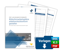 cover_Prüf- und Dokumentationsmappe Bildschirmarbeitsplätze arbeitsschutzkonform gestalten